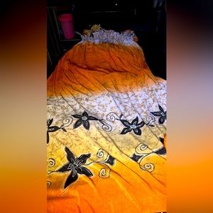 Long dress down to feet